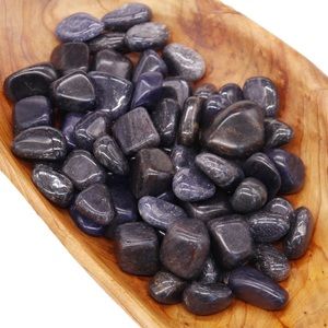 (2) Tumbled Blue Aventurine Stones